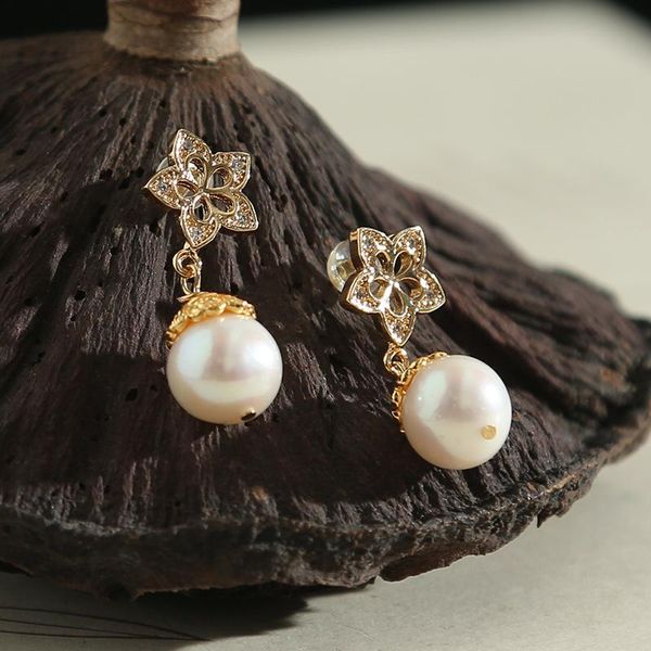 dangle & chandelier green purple drop earrings flowers zircon inlaid 10mm round natural pearl woman wedding handmade fashion jewelry, Silver
dangle & chandelier green purple drop earrings flowers zircon inlaid 10mm round natural pearl woman wedding handmade fashion jewelry, Silver
