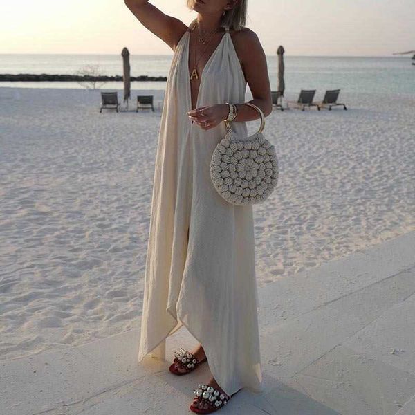 luxury party evening dress women's sleevels neckls backls summer beach drs, Black
luxury party evening dress women's sleevels neckls backls summer beach drs, Black