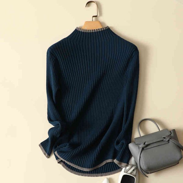 women's sweaters high-necked pullover's stocking solid sleeve long thick autumn clothes of women casual fashion women's sweat, White;black
women's sweaters high-necked pullover's stocking solid sleeve long thick autumn clothes of women casual fashion women's sweat, White;black