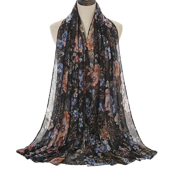 scarves luxury designer printed floral viscose hijab scarf women muslim fashion long bandana women's stole voile femme musulman 180*90c, Blue;gray
scarves luxury designer printed floral viscose hijab scarf women muslim fashion long bandana women's stole voile femme musulman 180*90c, Blue;gray