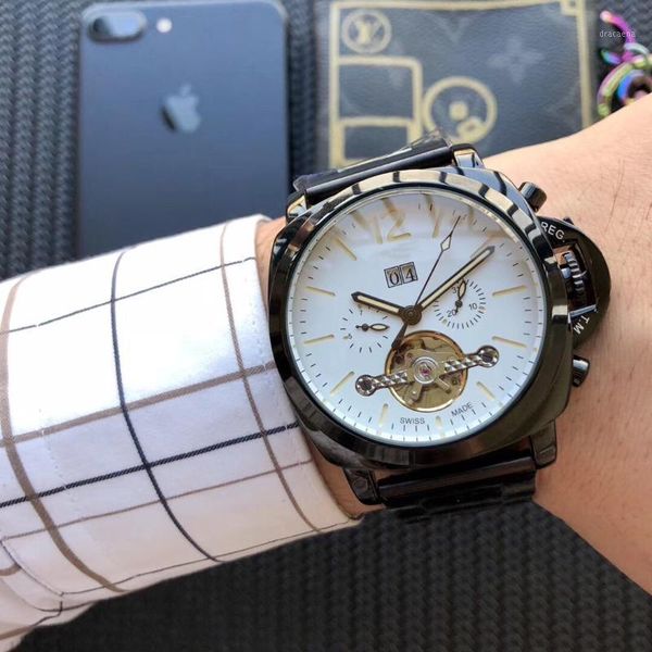foreign trade network explosion fashion fully automatic mechanical steel business watch for men wristwatches, Slivery;brown
foreign trade network explosion fashion fully automatic mechanical steel business watch for men wristwatches, Slivery;brown