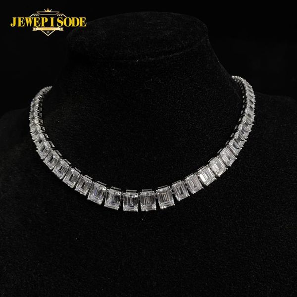 jewepisode 100% 925 sterling silver emerald cut created moissanite diamond wedding engagement necklace women men fine jewelry chains
jewepisode 100% 925 sterling silver emerald cut created moissanite diamond wedding engagement necklace women men fine jewelry chains