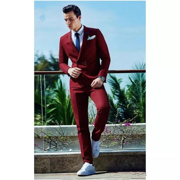 men's suits & blazers 2021 fashion burgundy double breasted mens classic style terno slim fit men suit 2 piece tuxedo prom jackets+pant, White;black
men's suits & blazers 2021 fashion burgundy double breasted mens classic style terno slim fit men suit 2 piece tuxedo prom jackets+pant, White;black