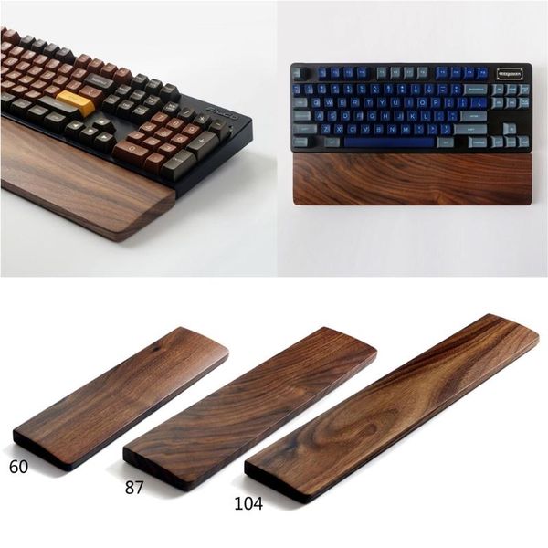 keyboards walnut wooden mechanical keyboard wrist rest with anti-slip mat ergonomic gaming desk pad support 60 87 104 keys oct8 21
keyboards walnut wooden mechanical keyboard wrist rest with anti-slip mat ergonomic gaming desk pad support 60 87 104 keys oct8 21