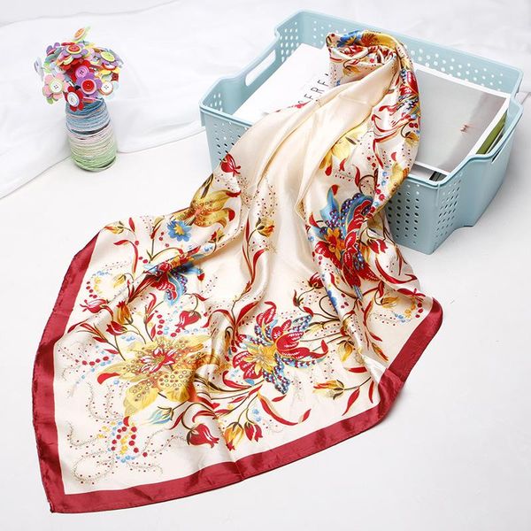 scarf women fashion designer beautiful flowers foulard soft satin shawl scarfs kerchief square neck headscarf 90x90cm wj110 scarves, Blue;gray
scarf women fashion designer beautiful flowers foulard soft satin shawl scarfs kerchief square neck headscarf 90x90cm wj110 scarves, Blue;gray