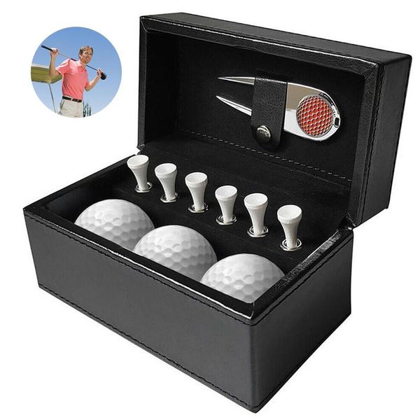 golf balls outdoor sport 11 pcs gift set with 6 tees 3 divot repair tool leather box trainning accessories
golf balls outdoor sport 11 pcs gift set with 6 tees 3 divot repair tool leather box trainning accessories
