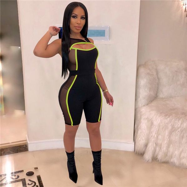 women's jumpsuits & rompers women sleeveless mesh patchwork jumpsuit see through bodysuit one-piece cut off hole beach sports playsuit, Black;white
women's jumpsuits & rompers women sleeveless mesh patchwork jumpsuit see through bodysuit one-piece cut off hole beach sports playsuit, Black;white