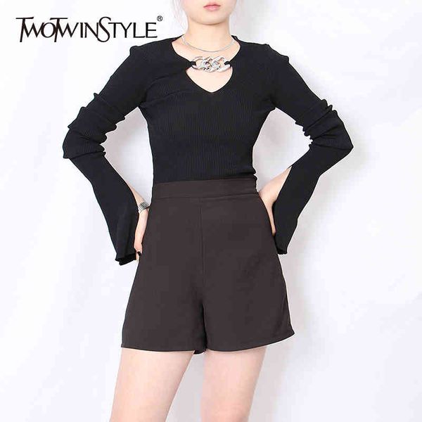 hollow out slim knitwear for women v neck long sleeve split black sweaters female fashion clothing autumn 210524, White
hollow out slim knitwear for women v neck long sleeve split black sweaters female fashion clothing autumn 210524, White