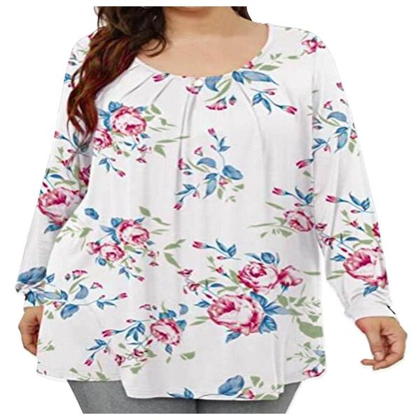 plus size t-shirt harajuku floral print womens casual loose long sleeve round neck printed ropa mujer, Black
plus size t-shirt harajuku floral print womens casual loose long sleeve round neck printed ropa mujer, Black