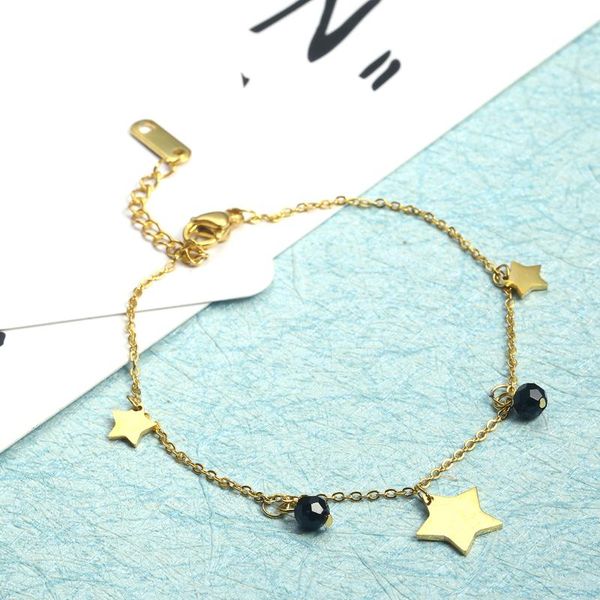 link, chain pun bracelets bangles link braclet charms stainless steel for women female silver gold femme accessories jewelry girls, Black
link, chain pun bracelets bangles link braclet charms stainless steel for women female silver gold femme accessories jewelry girls, Black