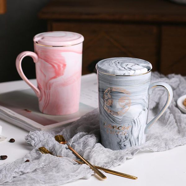 mugs natural marble 12 constellation ceramic pink zodiac mug with lid coffee creative personality cup 400ml lead-free
mugs natural marble 12 constellation ceramic pink zodiac mug with lid coffee creative personality cup 400ml lead-free