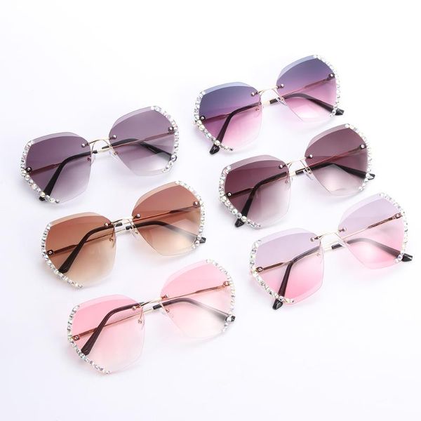 outdoor eyewear summer gradient color rimless sunglasses diamonds square oversized travel sun glasses fashion retro uv400 shades cycling
outdoor eyewear summer gradient color rimless sunglasses diamonds square oversized travel sun glasses fashion retro uv400 shades cycling