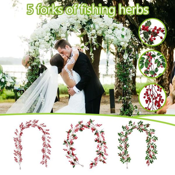 artificial aattan plant red fruit pinecone long rattan flower decoration for home floral decor crafts valentine's day tools decorative
artificial aattan plant red fruit pinecone long rattan flower decoration for home floral decor crafts valentine's day tools decorative