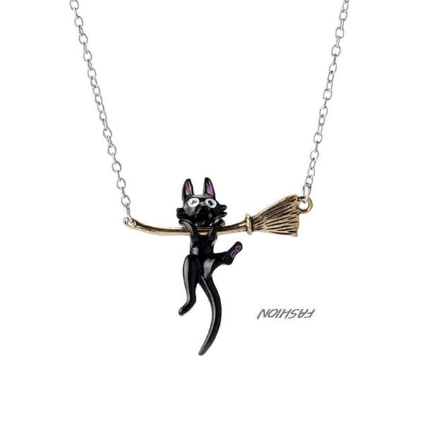 pendant necklaces black cat japan anime cute cosplay jewelry for women girl accessories gift kiki's delivery service jiji necklace, Silver
pendant necklaces black cat japan anime cute cosplay jewelry for women girl accessories gift kiki's delivery service jiji necklace, Silver