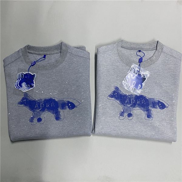 brand hoodie korean minority designer chao brand ader autumn and winter new little fox round neck thickened health cloth sweater, Black
brand hoodie korean minority designer chao brand ader autumn and winter new little fox round neck thickened health cloth sweater, Black