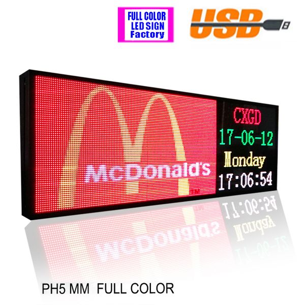 ph5 mm programmable scrolling led sign message board 39"x14"indoor full color edit text image animation display for shop window ad
ph5 mm programmable scrolling led sign message board 39"x14"indoor full color edit text image animation display for shop window ad