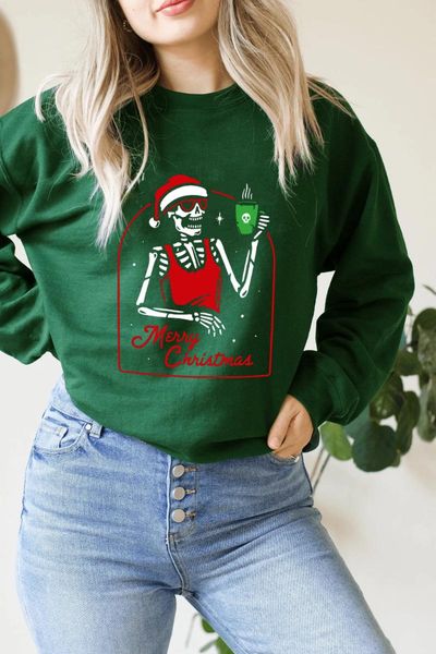 women's hoodies & sweatshirts funny christmas coffee skeleton merry sweats women holiday style casual fashion clothes vintage art, Black
women's hoodies & sweatshirts funny christmas coffee skeleton merry sweats women holiday style casual fashion clothes vintage art, Black