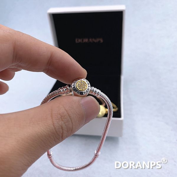 original doranps designer jewelry 925 bracelet beads charm snake chain silver bangles for women friendship bracelet diy, Golden;silver
original doranps designer jewelry 925 bracelet beads charm snake chain silver bangles for women friendship bracelet diy, Golden;silver