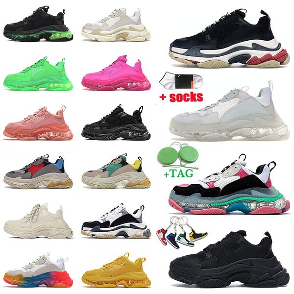 luxurys designers trainers beige white men women paris 17 fw shoes black pink green blue yellow ale original crystal bottom triple s outdoor
luxurys designers trainers beige white men women paris 17 fw shoes black pink green blue yellow ale original crystal bottom triple s outdoor