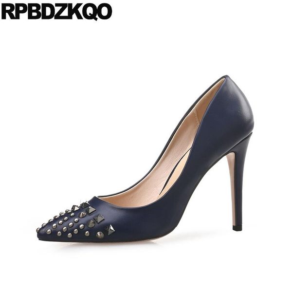 european ladies high heels shoes metal size 33 big pointed toe pumps stiletto women rivet wine red blue 11 43 12 44 stud elegant dress, Black
european ladies high heels shoes metal size 33 big pointed toe pumps stiletto women rivet wine red blue 11 43 12 44 stud elegant dress, Black