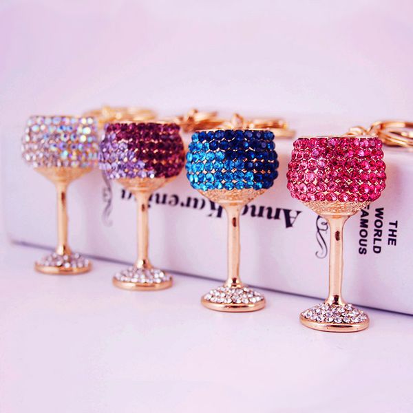 creative crafts crystal wine glass car key chain goblet metal pendant female bag accessories small gifts, Slivery;golden
creative crafts crystal wine glass car key chain goblet metal pendant female bag accessories small gifts, Slivery;golden