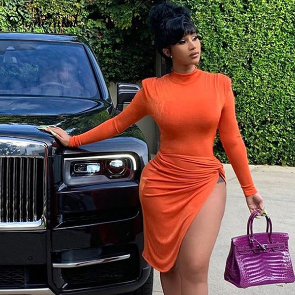 simenual wrap side split bodycon midi dresses long sleeve for women fall 2021 clothing solid night partywear skinny dress autumn, Black;gray
simenual wrap side split bodycon midi dresses long sleeve for women fall 2021 clothing solid night partywear skinny dress autumn, Black;gray