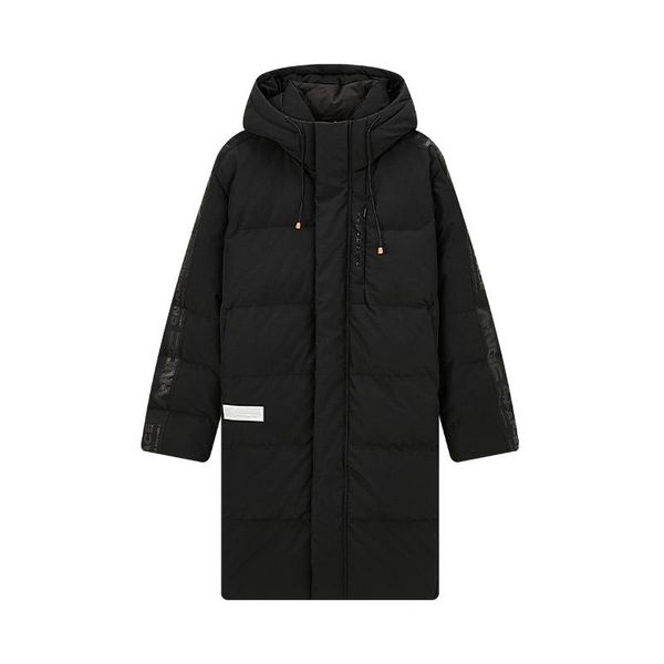 running jackets 361 down jacket men's wear 2021 autumn thickened warm windproof hooded long sports coat, Black;red
running jackets 361 down jacket men's wear 2021 autumn thickened warm windproof hooded long sports coat, Black;red