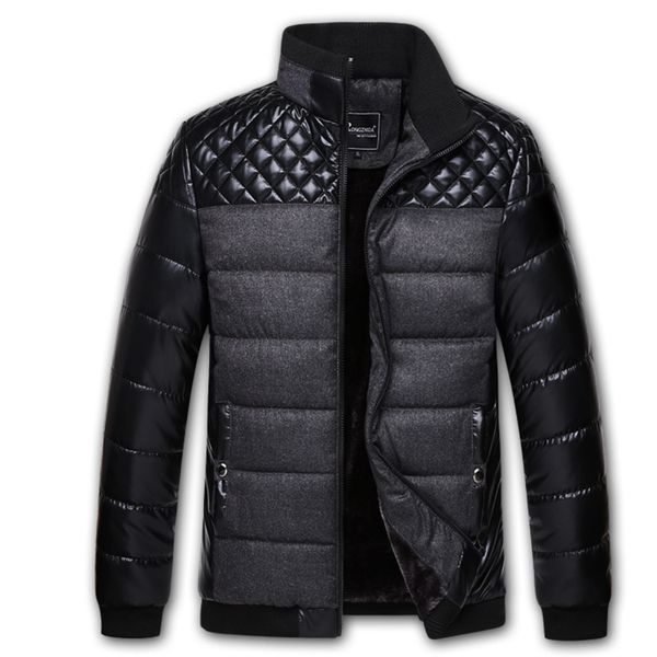 Men's Down & Parkas Middle-aged Daddy Clothes Cotton-padded Thick Plus Velvet Jacket Warm LU52, Black
Men's Down & Parkas Middle-aged Daddy Clothes Cotton-padded Thick Plus Velvet Jacket Warm LU52, Black