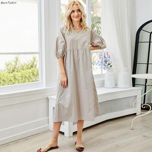 maternity dresses borntogirl summer autumn dress 2021 pregnant women half sleeve v-neck khaki midi clothes, White
maternity dresses borntogirl summer autumn dress 2021 pregnant women half sleeve v-neck khaki midi clothes, White