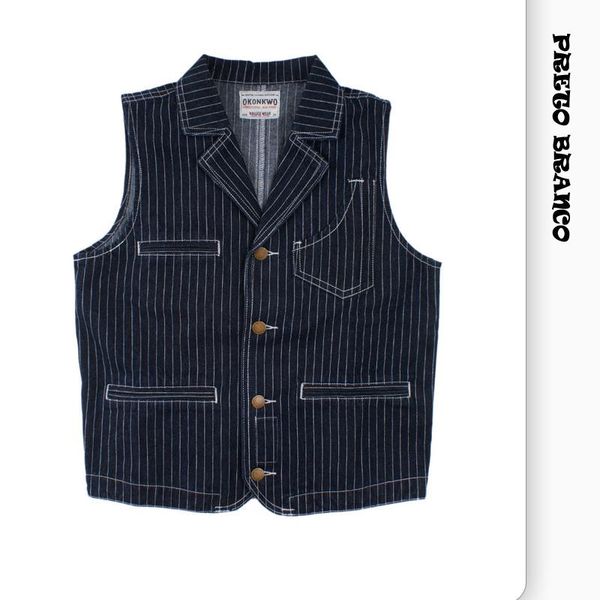 men's vests preto branco autumn and winter striped denim vest suit lapel locomotive multi-pocket hunting shirt oqr, Black;white
men's vests preto branco autumn and winter striped denim vest suit lapel locomotive multi-pocket hunting shirt oqr, Black;white