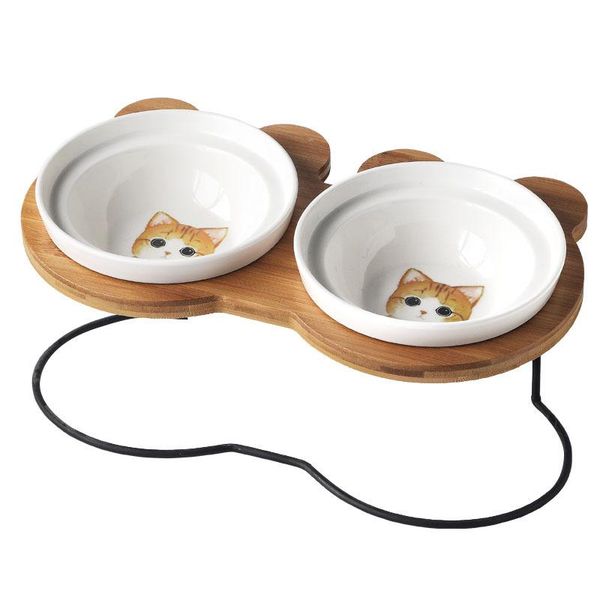 cat bowls & feeders fashion high-end pet bowl various cartoon patterns stainless steel shelf ceramic feeding and drinking for dog
cat bowls & feeders fashion high-end pet bowl various cartoon patterns stainless steel shelf ceramic feeding and drinking for dog