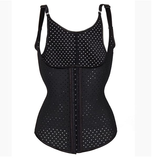 Woman Bustiers Air Hole Breathable Sexy Black Body Girdles Shapers Women Butt Weight Loss Vest Corset Waist Trainer Vest Control Underwear, Black;white
Woman Bustiers Air Hole Breathable Sexy Black Body Girdles Shapers Women Butt Weight Loss Vest Corset Waist Trainer Vest Control Underwear, Black;white