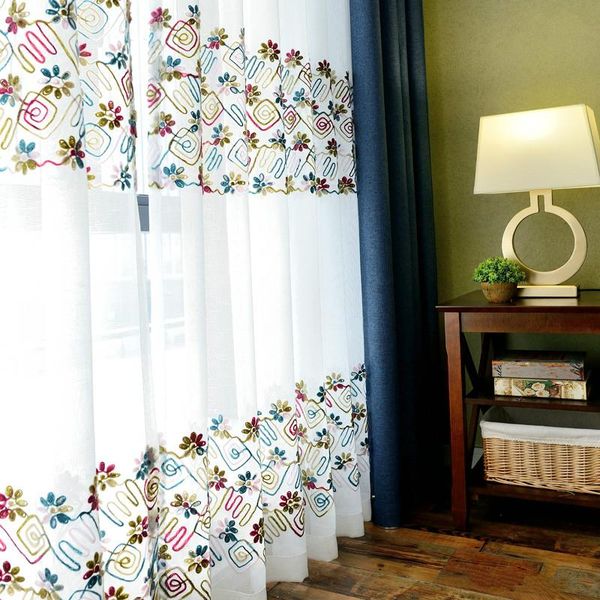 embroidery sheer curtains for living room bedroom thick white tulle solid blackout curtain luxury drapes finished blinds &
embroidery sheer curtains for living room bedroom thick white tulle solid blackout curtain luxury drapes finished blinds &