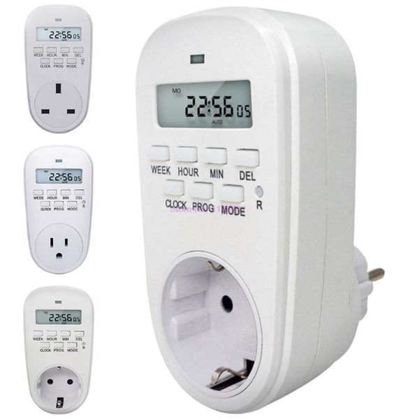 timers 20 pcs eu us plug adjustable programmable setting of clock/ on/ off time digital timer switch energy saving smart power socket
timers 20 pcs eu us plug adjustable programmable setting of clock/ on/ off time digital timer switch energy saving smart power socket