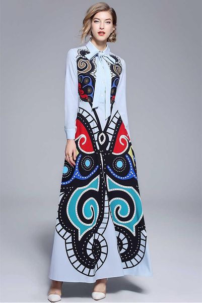 casual dresses long autumn sleeve lapel dress fashion women's bowtie elegant maxi d333, Black;gray
casual dresses long autumn sleeve lapel dress fashion women's bowtie elegant maxi d333, Black;gray