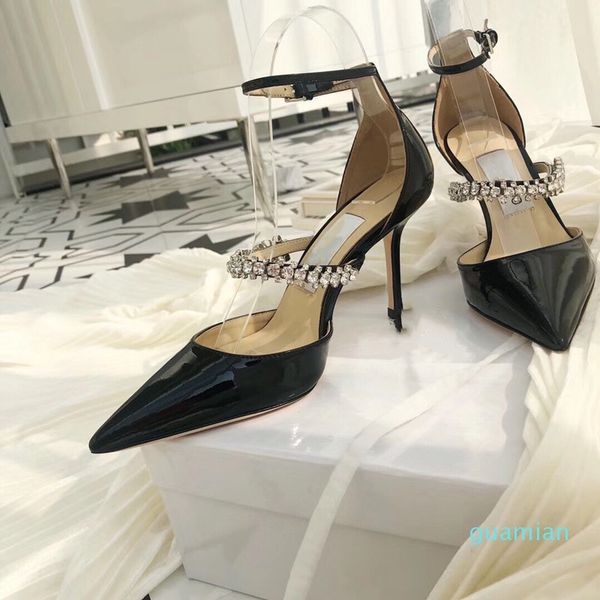 fashion luxury designer sandals women's summer banquet dress shoes high-heeled pumps pointed toe sling back women shoe 1317, Black
fashion luxury designer sandals women's summer banquet dress shoes high-heeled pumps pointed toe sling back women shoe 1317, Black