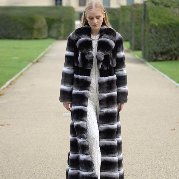 women's fur & faux 120cm x-long natural rex coat turn-down collar trendy woman winter genuine coats outwear female, Black
women's fur & faux 120cm x-long natural rex coat turn-down collar trendy woman winter genuine coats outwear female, Black