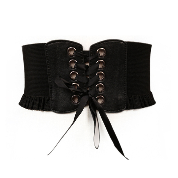 belts fashion lady around pu leather tie bowknot stretch buckle waist corset women's elastic belt, Black;brown
belts fashion lady around pu leather tie bowknot stretch buckle waist corset women's elastic belt, Black;brown