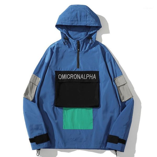 men's jackets color block patchwork pockets windbreaker jacket men vintage streetwear hip hop harajuku casual hooded cargo coat, Black;brown
men's jackets color block patchwork pockets windbreaker jacket men vintage streetwear hip hop harajuku casual hooded cargo coat, Black;brown