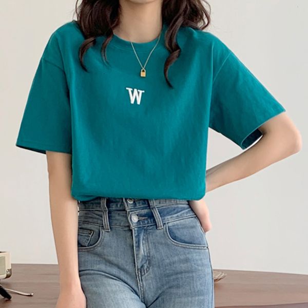 women's t-shirt 100% cotton women t shirt casual o neck short sleeve summer soft ladies tees loose pullover designed letter, White
women's t-shirt 100% cotton women t shirt casual o neck short sleeve summer soft ladies tees loose pullover designed letter, White