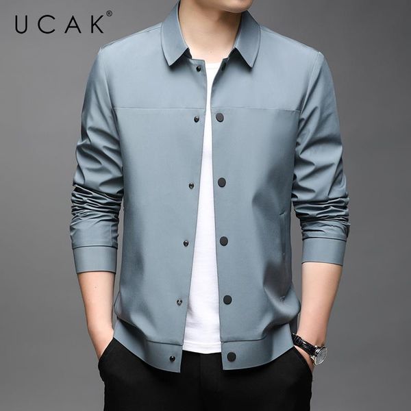 men's jackets ucak brand solid color men clothing arrival casual autumn coats fashion streetwear chaquetas hombre jacket u8181, Black;brown
men's jackets ucak brand solid color men clothing arrival casual autumn coats fashion streetwear chaquetas hombre jacket u8181, Black;brown
