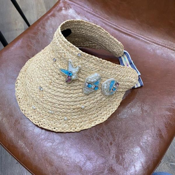 wide brim hats 2021 fashion travel beach sunshade leisure beautiful beauty special straw hat, Blue;gray
wide brim hats 2021 fashion travel beach sunshade leisure beautiful beauty special straw hat, Blue;gray