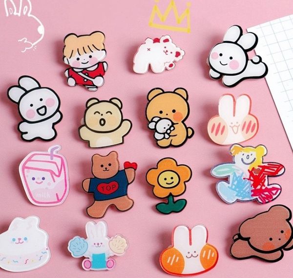 cute cartoon pin badge schoolbag school brooches uniform clothing accessories decorative button, Gray
cute cartoon pin badge schoolbag school brooches uniform clothing accessories decorative button, Gray