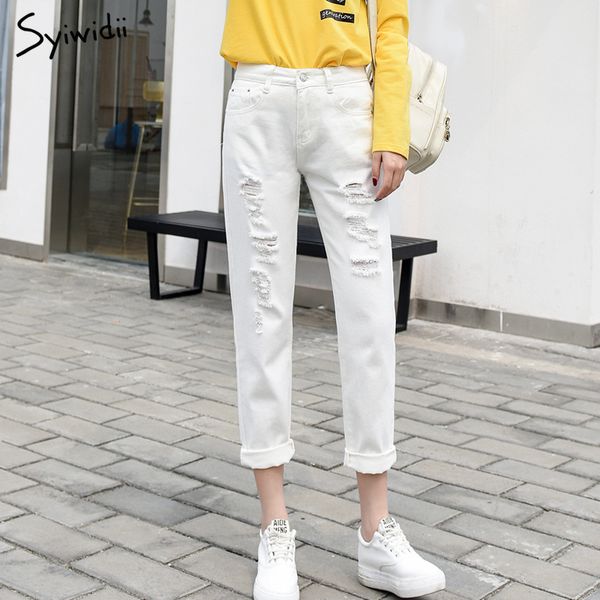 ripped jeans for women mom jeans white black denim pants plus size high waist cotton harem pant hollow out summer boyfriend 210417, Blue
ripped jeans for women mom jeans white black denim pants plus size high waist cotton harem pant hollow out summer boyfriend 210417, Blue