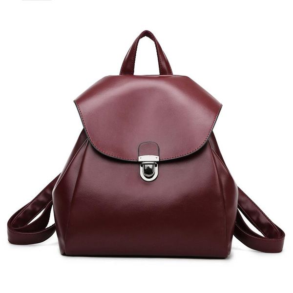 fashion women pu leather backpacks travel school bags for teenage girls bookbag female shoulder bag casual bagpack backpack sty
fashion women pu leather backpacks travel school bags for teenage girls bookbag female shoulder bag casual bagpack backpack sty