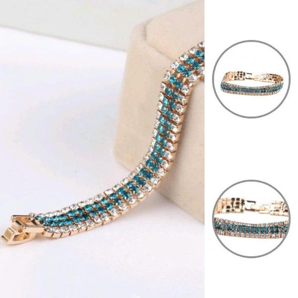 bangle exquisite workmanship skin-friendly shiny four rows chain bracelet for daily wear, Black
bangle exquisite workmanship skin-friendly shiny four rows chain bracelet for daily wear, Black