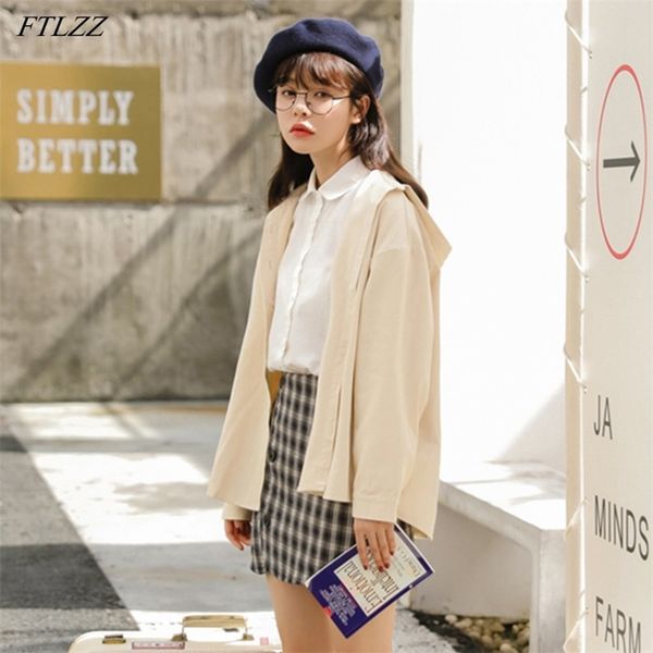 spring autumn women hooded loose black trench coat casual female single breasted long sleeve windbreaker outwear 210430, Tan;black
spring autumn women hooded loose black trench coat casual female single breasted long sleeve windbreaker outwear 210430, Tan;black