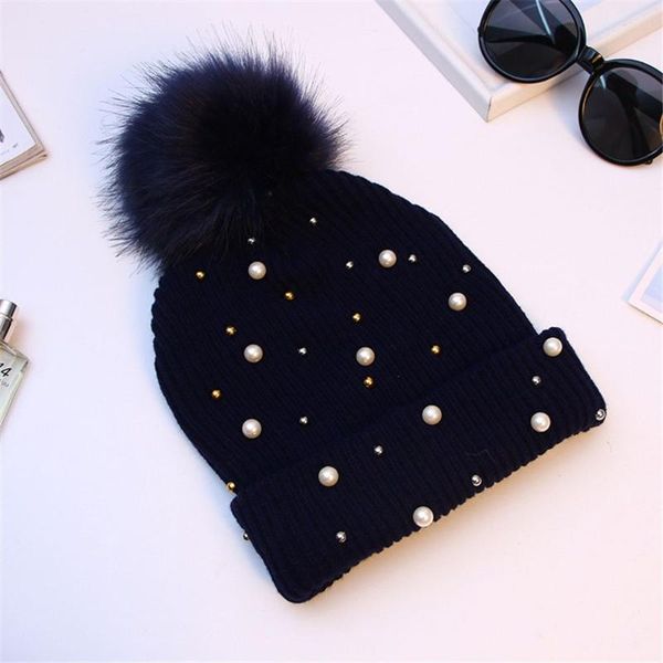 beanies fashion soft skullies women's beanie fur pompom pearl knitted hat female caps winter warm accessories
beanies fashion soft skullies women's beanie fur pompom pearl knitted hat female caps winter warm accessories