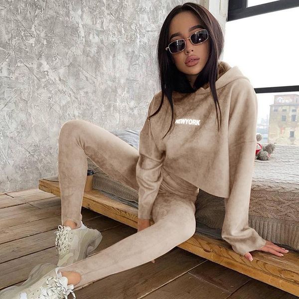 women's tracksuits drop women elegant solid sets for warm hoodie sweatshirts and long pant fashion two piece ladies, Gray
women's tracksuits drop women elegant solid sets for warm hoodie sweatshirts and long pant fashion two piece ladies, Gray