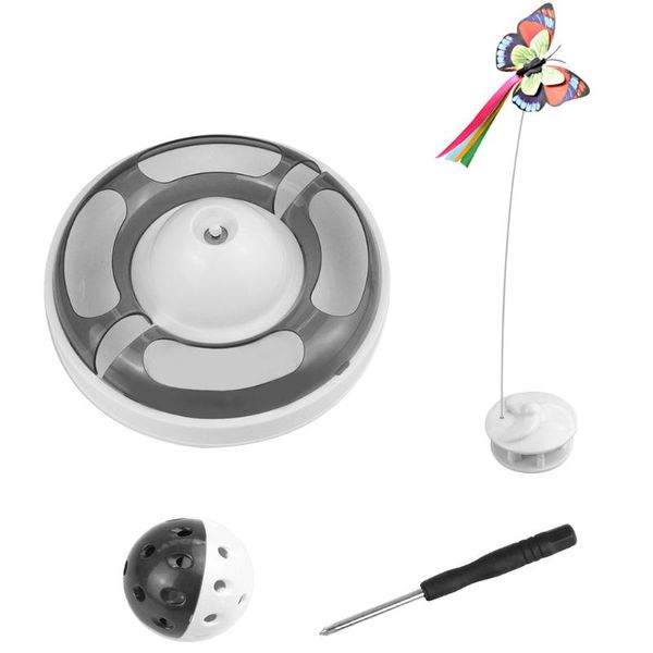 cat interactive toys automatic electronic rotating butterfly toy with roller tracks ball kitten hunting games
cat interactive toys automatic electronic rotating butterfly toy with roller tracks ball kitten hunting games